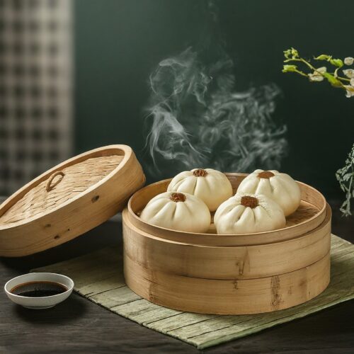 You are currently viewing Sophia’s favorite dish at Gastronome Grill & Bistro – the Char Siu Bao